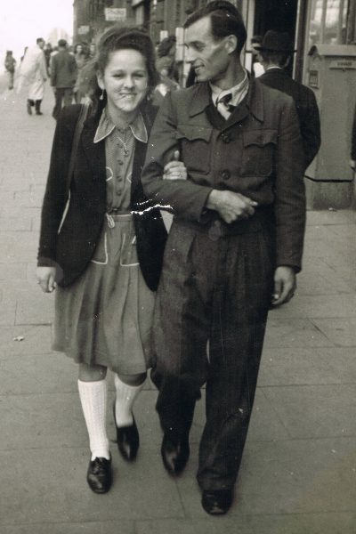 Brigitte und Stefan 1946